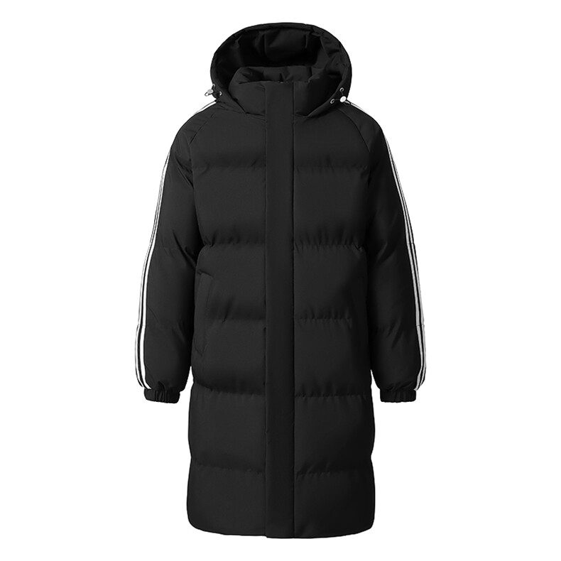 支持二开冬装加棉加厚中长款面包服棉服男女棉衣外套M818-P100,男装棉衣,电商A441