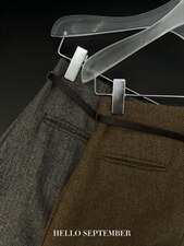 冬季·羊毛百褶半裙，女装半身裙，hello september