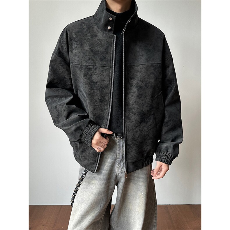 扎染羽绒服90鸭绒青少年休闲保暖皮衣夹克D54143-TP135不,男装夹克,电商A102