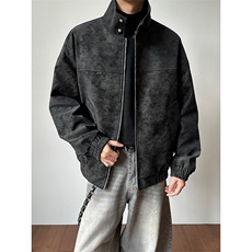 扎染羽绒服90鸭绒青少年休闲保暖皮衣夹克D54143-TP135不，男装夹克，电商A102