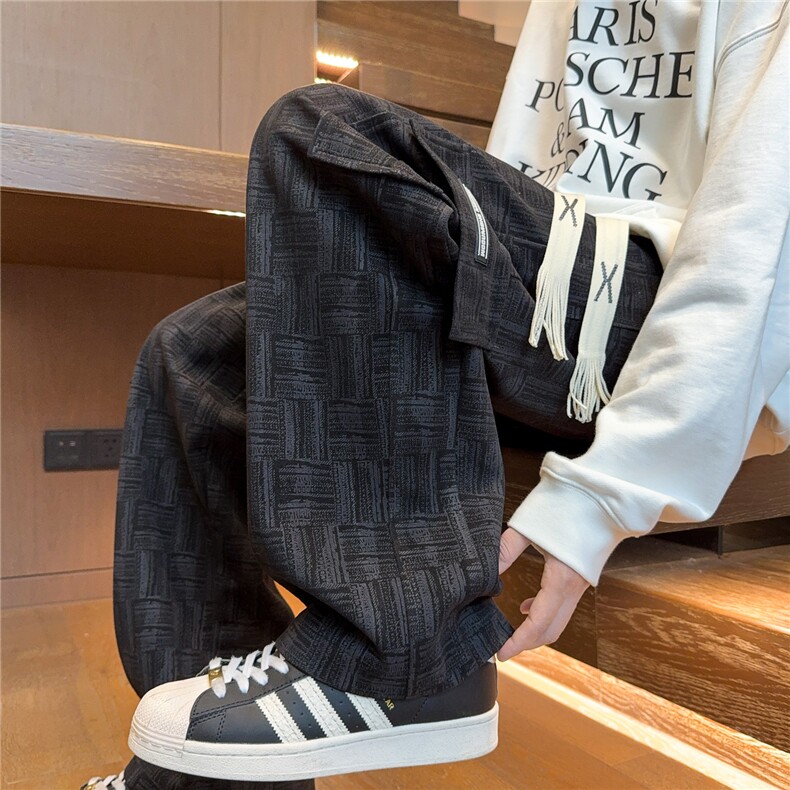 ！2025秋冬新款男士重磅工装休闲裤直筒裤Wk2123特P45，男装工装外套，电商B220