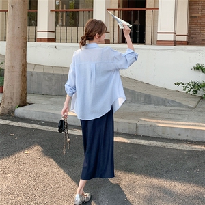 防晒衬衫吊带连衣裙套装女夏季2025新款气质一整套ootd穿搭两件套图片