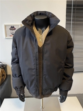现货！街头感百搭立领宽松休闲冬季棉服-LK80203-特批90，男装棉衣，电商A061