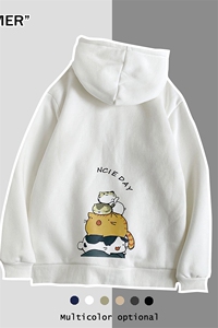 A040-WY2090-P40连帽卫衣男加肥加大码胖子棒球服外套图片