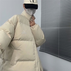 1506-1/GM-8310/P70冬季新港风街头拼接刺绣立领棉服1，男装棉衣，星座1506A