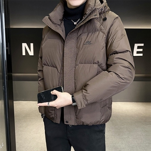 M-2XL 25805-P215 298 标50绒 立领羽绒服男特殊面料宽松版图片