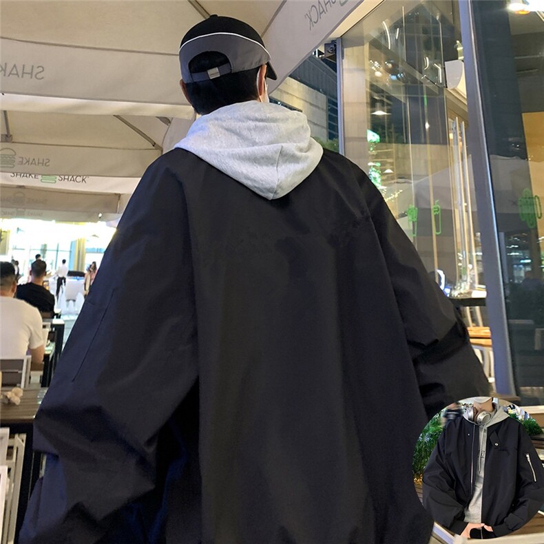 美式大码机能棒球服男士外套休闲夹克潮牌高级感JK11-P50,男装夹克,星座208-5