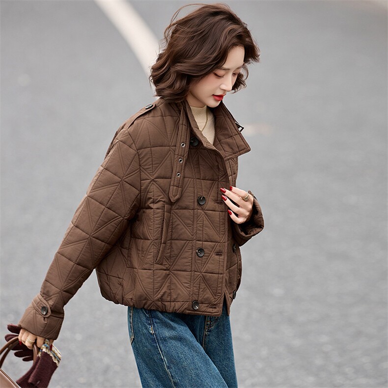 女装女士精品棉衣棉服2025年冬季,女装棉衣/棉服,1D073