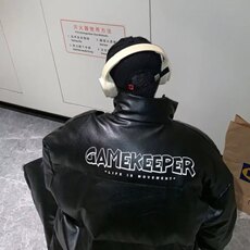 1506-1/MB1991/P82加厚皮棉衣男潮牌情侣立领宽松面包服百搭外套，男装棉衣，星座1506-1