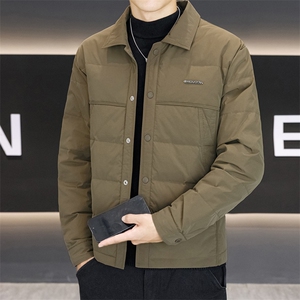 2025标50鸭绒带报告男士羽绒服图片