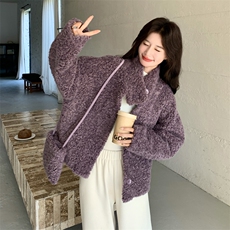 带包包羊羔毛8891P205K308，女装棉衣/棉服，2C201