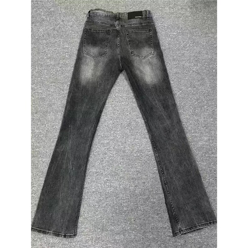 美式复古弹力微喇叭牛仔裤男女高街修身显瘦直筒裤子LT17566-P47,男装牛仔裤,星座1008