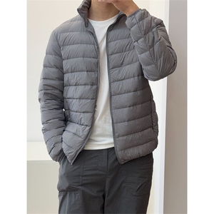 高品 户外立领男女轻量化排骨羽绒服宽松休闲保暖外套 A1149-P88图片