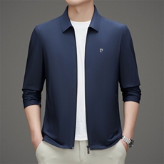 ZL-DP86188夏季男士透气皮肤衣外穿防晒服薄款户外翻领夹克外套，男装夹克，电商B360