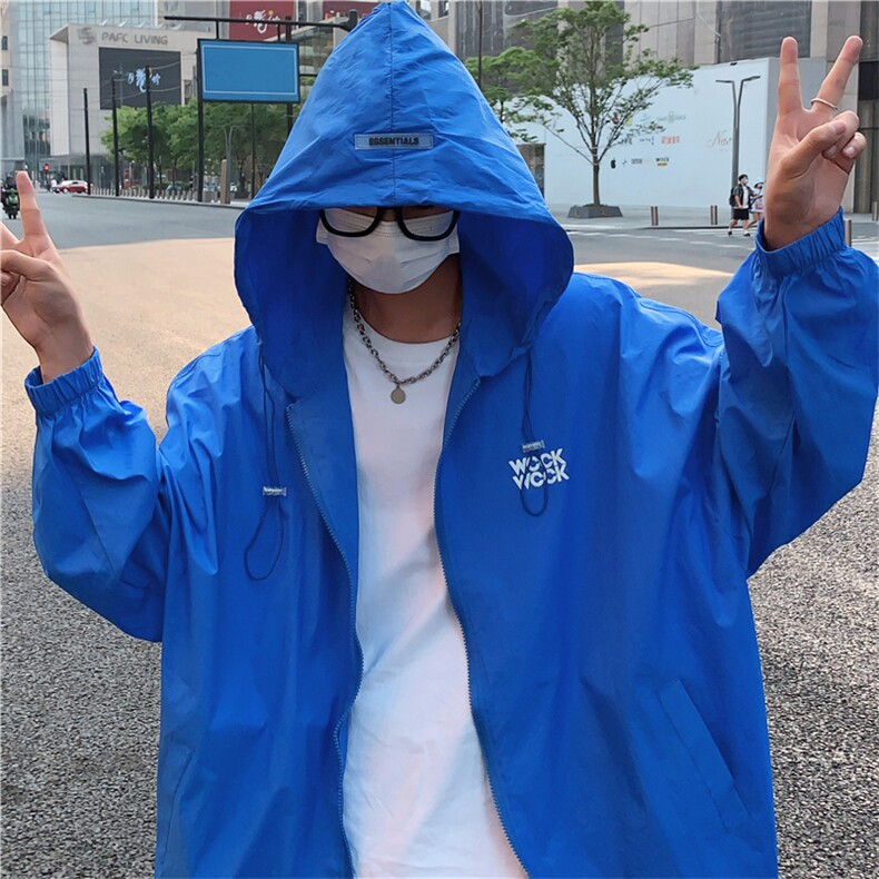 防晒衣男夏季薄款透气钓鱼冰丝皮肤衣休闲防晒服男夹克JK0856-P42,男装夹克,星座308B-1