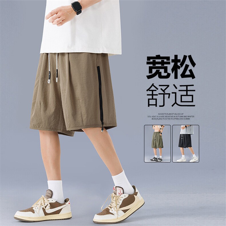 5507-P33控59 大码 夏季大码美式休闲短裤五分裤图片