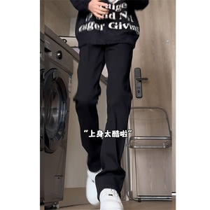 ！2025春季新款男士小脚牛仔裤直筒弹力裤子NZ2401特P38图片