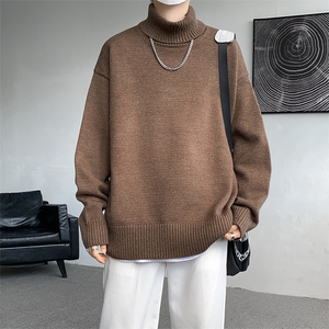 8XL-M 神款搭配！！！特大码高领毛衣男打底衫百搭内搭MY1214P45图片