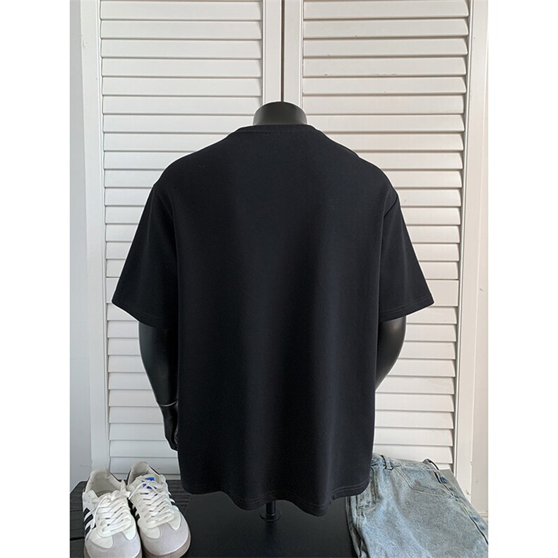夏季美式高街cleanfit凹凸字母钢印短袖货号T25182P35,男装T恤,电商A063