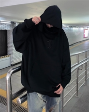 痞帅美式外套男秋季2023新款潮牌宽松连帽套头卫衣WQ41P52，男装卫衣，星座1116-2