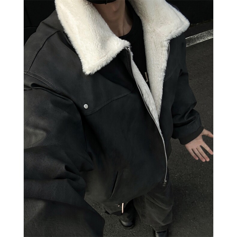 W8217P130控178皮毛扎染棉服,男装棉衣,电商B205