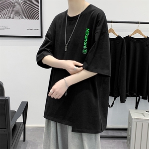 夏季立体纯棉半袖2023新品男女创意印花短袖T恤 1611-P38 控价58图片