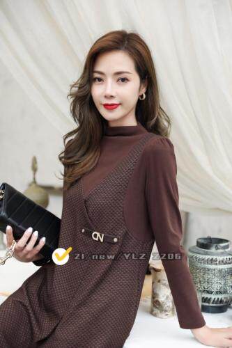 「现货」韩立体格连衣裙，女装连衣裙，伊洛姿