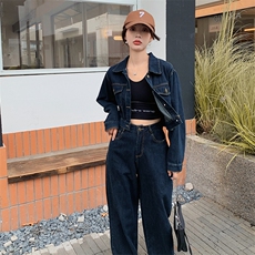 T190款牛仔裤子套装详情P165K228，女装套装/套裙，浙宝305