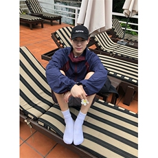 R1DGE美式撞色拼接连帽冲锋衣防晒服夏季男女宽松休闲运动外套，男装夹克，星座506A