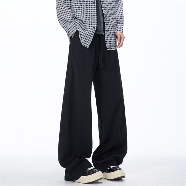 2025夏季新款无影墙大码美式拼接弯刀西裤M-5XHK25107-特P40,男装休闲裤,电商A022