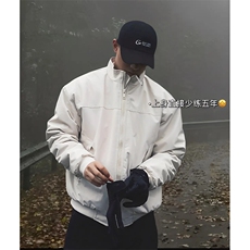 26春装新款美拉德立领飞行夹克boxy廓形休闲百搭外套上衣JK6500，男装夹克，电商A486-1
