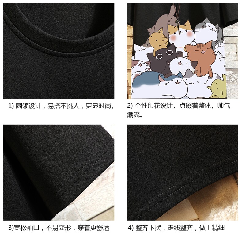 TK28162-P25春夏季七分袖t恤男大码五分袖男短袖中袖砖墙挂拍,男装T恤,电商A040A