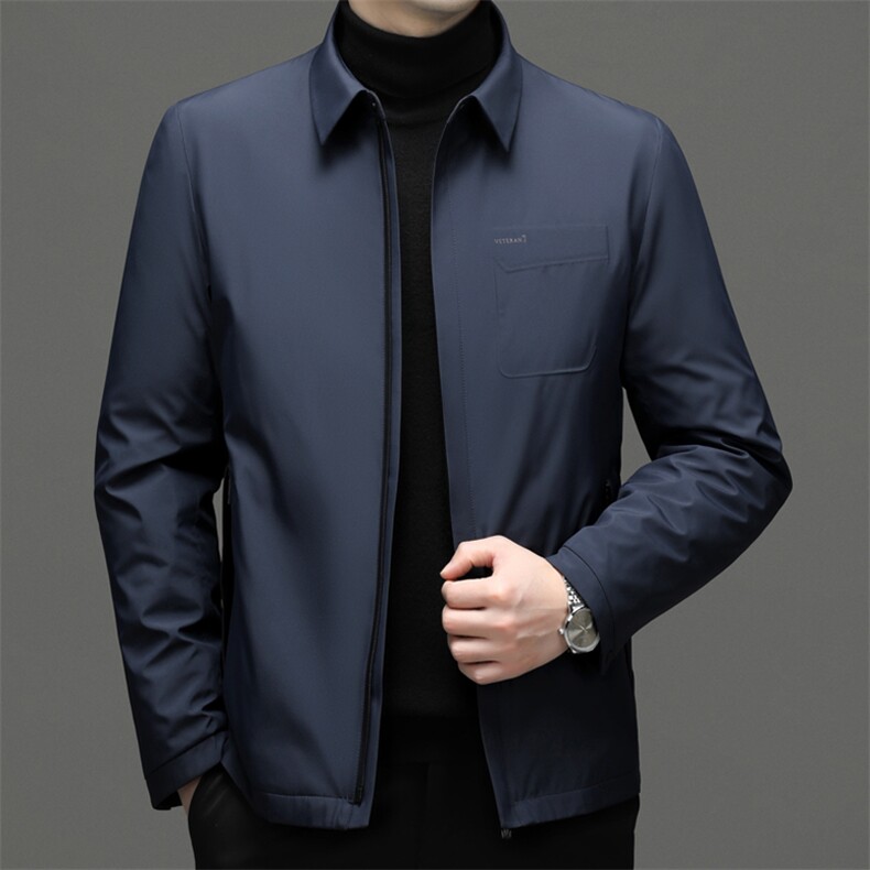 SNNYR96260秋冬新款2023年男士休闲羽绒服加厚保暖夹克外套P215图片