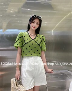 【现货】波点上衣图片