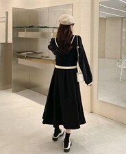 韩系连衣裙，女装连衣裙，E莎