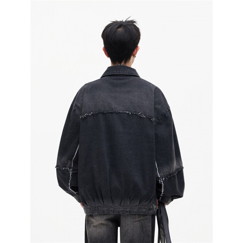 美式工装夹克衣外套胖子男款秋冬新款ins潮牌JK0403-P78,男装夹克,星座308B-2