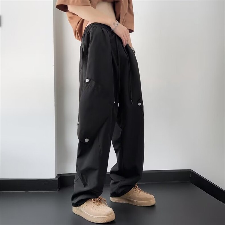 宽松型夏季休闲裤青春流行时尚潮牌潮流气质慵懒男长裤LD75P35,男装休闲裤,星座1116-2