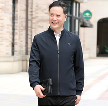 NN9959钱塘2020-3中年男士秋季薄款合身百搭休闲夹克外套P72，男装夹克，钱塘207-3