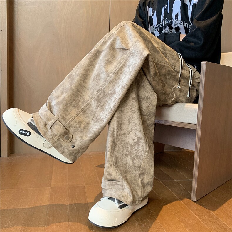 伞兵裤男士潮流百搭户外休闲工装裤K259-P45控89,男装工装外套,星座209-1