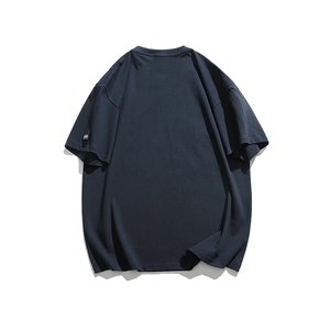 外27-2GANYOU日系240g凌乱系字母印花T恤TX51-P40图片