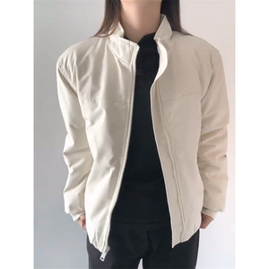 26春装新款美拉德立领飞行夹克boxy廓形休闲百搭外套上衣 JK6500图片