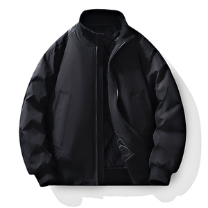 特批50 冬季港风纯色加厚棉服防风保暖H1030港风棉外套MY570图片