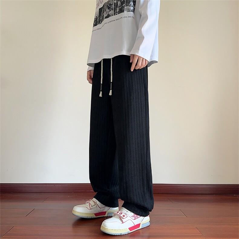 春秋季雪尼尔小香风鱼骨纹男大码休闲裤XZ102B-1CK2552P35,男装休闲裤,星座102B-1