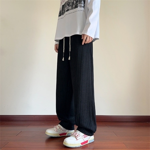 春秋季雪尼尔小香风鱼骨纹男大码休闲裤XZ102B-1CK2552P35图片