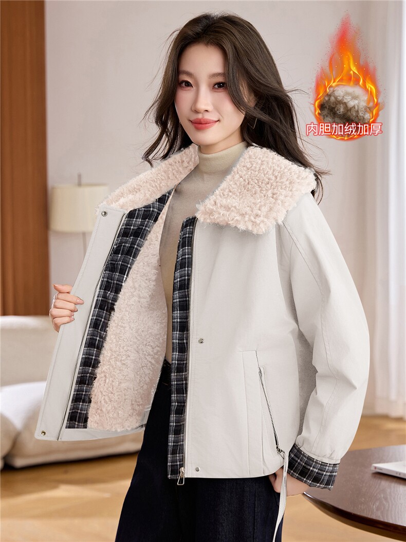 现货！现货！2025冬季新款加绒加厚棉衣棉服女,女装棉衣/棉服,以桐