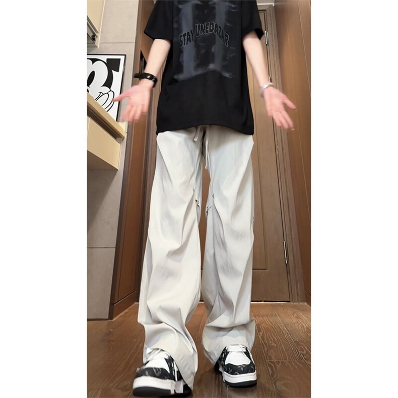 现货 ZK7961-特p35 控68夏季速干伞兵裤薄款透气冰丝运动休闲裤图片