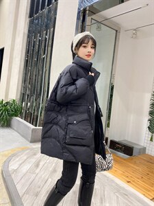 中长款羽绒服图片