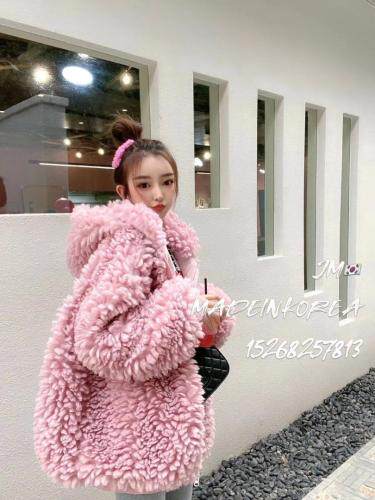 冬季上新，皮毛外套，女装，杏花