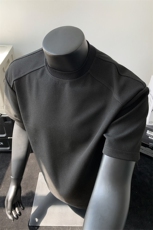 主推夏季新品2025玉米格半袖打底衫男士夏装短袖T恤上衣S408-特19，男装T恤，电商A233-1