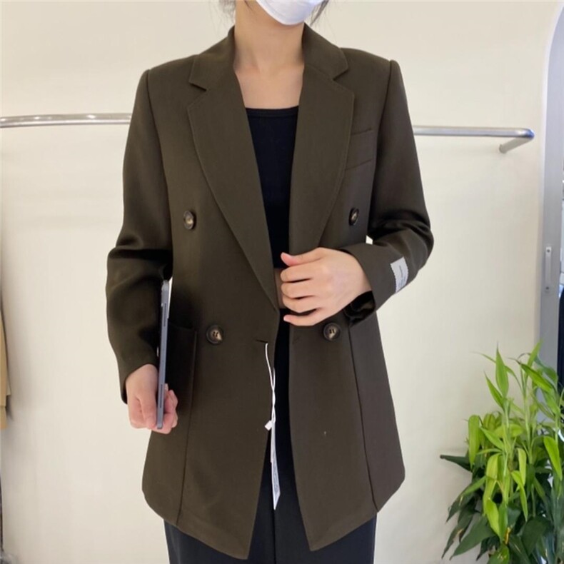 秋季新款金纺西装，女装西装，XIMO 熙茉